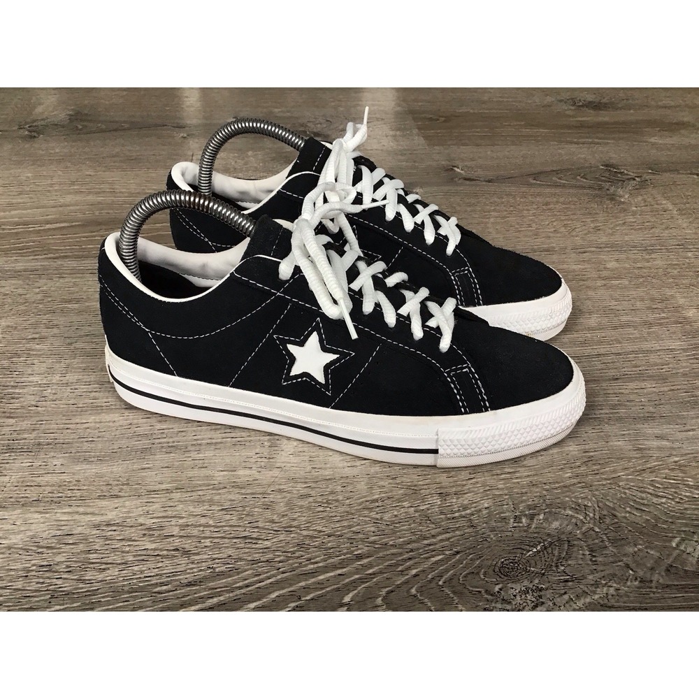 Converse All Star One Star Pro Mens 6 Womens 7.5 Shoes 171327C Black White